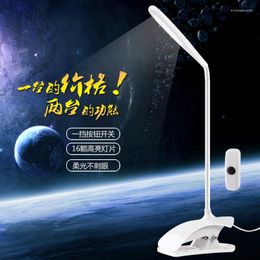 Table Lamps USB Clip Small Desk Lamp Bedroom Bedside Work Study Led Students Eye