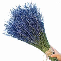 Decorative Flowers 100g Natural Real Dried Lavender Bundles Buds Freshly Bouquet Fashion Decor Car Fragrance