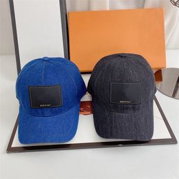 Cowboy Baseball Hat Casquette Gold Letter Print Bucket Hats Classic Designer Snapback Caps Unisex Casual Cap High Quality