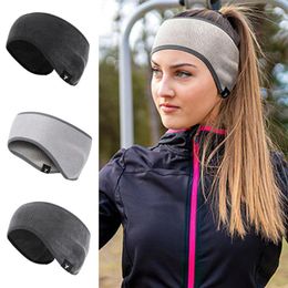 Bandanas Fashion Muffs Warmer Headband Warm Sweatband High Elasticity Double-layered Ear Cover Fleeced Sport Warmers For Winter