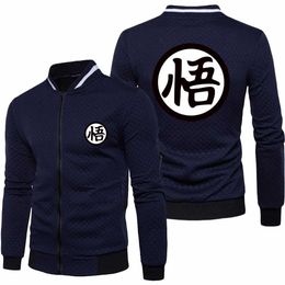 hoodie2021 New Mens Amie Z goku Cartoon Jacket Spring Autumn Long Sleeve Fashion Sportswear Casual Zipper Hoody Male Sweatshirts