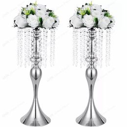 Practical Decorative Gold Metal Vase Decoration Flower Rack Plant Stand wedding centerpieces table decorations imake469