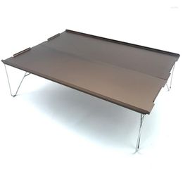 Camp Furniture Ultra-Light Camping Portable Table Outdoor Folding With Storage Bag 470G / 1.03Pounds Desk