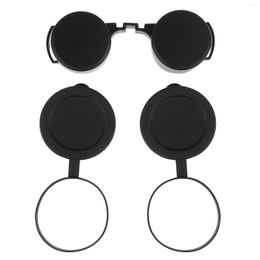 Telescope 3 PCS Binoculars Protective Rubber Objective Lens Caps Replacement Monocular Cap For