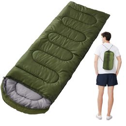 Sleeping Bags Camping Bag Ultralight Waterproof Thickened Winter Warm bag Adult Outdoor T221022