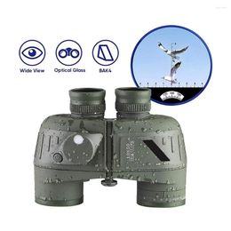 Telescope APEXEL 10X50 Marine Binoculars With Rangefinder Compass For Hunting Boating Bird Watching Nitrogen Floating Waterproof