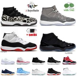 2023 Top Cool grey 11 11s Men Jumpman Basketball Shoes Whit Bred Pure Violet Jubilee Low white concord 45 legend blue citrus Gym Red Women High JERDON