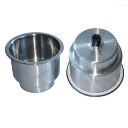 Drink Holder The 2/4 Piece Stainless Steel Cup Is Suitable For RV Boat Yacht Tea Car Interior Parts