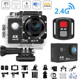 Sport-Action-Videokameras Action-Kamera H9R Ultra HD 4K WiFi-Fernbedienung Sport-Videoaufzeichnungs-Camcorder DVR DV Go Wasserdicht Pro Mini-Helmkamera 221027