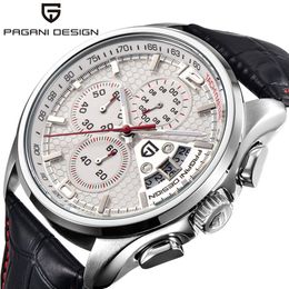 Pagani Design Watchs M￤nner Luxusmarke Multifunktion Quarz M￤nner Chronograph Sport Watch Dive 30m Casual Watch Relogio Maskulino Ly19121279s