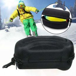 Ski Goggles Snow Snowboard Eyeware Case EVA With Zip Hard Carrying Box Glasses Protector Waterproof ing Storage L221022