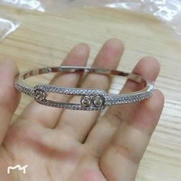 fashion lide stone move bracelet moving bangle popular france brand jewelry women wedding gift