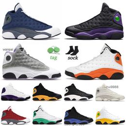 2023 Arrival Basketball Shoes Flint 13 13s XIII Jumpman Court Purple Lucky Green Hyper Royal Chicago Phantom Cap And Gown Trainers Sneakers JERDON