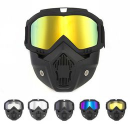 Ski Goggles Cycling Eyewear Riding Motocross Sunglasses Mask Goggs Windproof Glasses Masks Equipment L221022