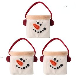 Christmas Decorations Candy Bags Cute Funny Tote Decor Multipurpose Xmas Gift Bag Party Favour Gifts For Children GCC201