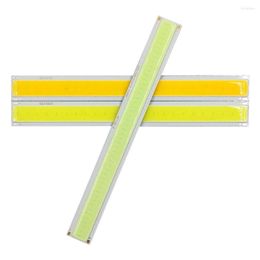 140x15mm 12V 5W COB Strip LED Bar Lights 14cm For Car DRL Day Time Running Decoration Lamp Cold Blue White Color Chips