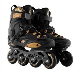 Ice Skates Inline Professional Roller Shoes Men Women Slalom Sliding Adult Free Patins L221014