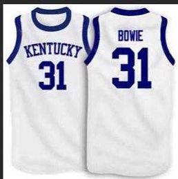 Stitched Vintage #31 Sam Bowie Kentucky Wildcats basketball Jersey custom any name number jersey