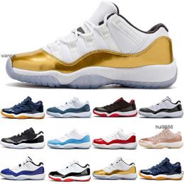 2023 new popular low basketball shoes men 11s Navy Snakeskin gum Closing Ceremony white bred Rose Gold Varsity Red Infrared Concord outdoor JERDON