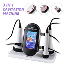Face Care Devices 3IN1 RF Multipolar Radio Frequency 40K Cavitation Ultrasonic Body Slimming Skin Lifting AntiCellulite Fat Removal Machine 221027