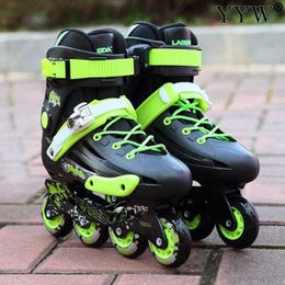 Ice Skates Inline Speed Shoes Hockey Roller Sneakers s Women Men L221014