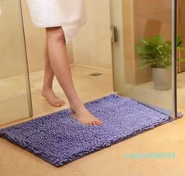 Cheap 10 Colors Bath Mat For Kitchen Toliet Super Soft Non-Slip Bathroom Absorbent 38x58cm Bath Rug Bedroom Rectangle Carpet