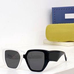 Женские солнцезащитные очки Мужские летние GG0956S защита UV400 винтажные экранированные линзы квадратные интегральные полностью матовые оправы модные очки случайная коробка