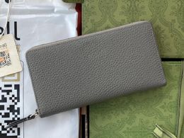 5A Wallets G456117 19cm Marmont Zip Around Wallet Genuine Leather For Women Fendave