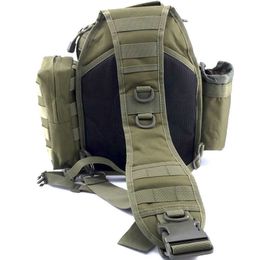Hiking Bags Large Military Shoulder Bag Molle Army Backpack Camping Hunting Outdoor Assault Pack Mochila Hiking Messenger Bags Handbags Camo L221014