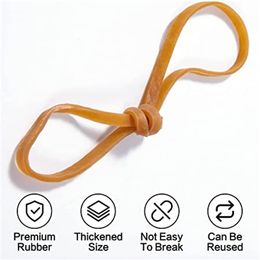 Bag Clips Super Size Rubber Bands Large Heavy Duty Latex Thick Elastic Wrapping Long Office Outdoor Tie Up Garbage Bag File Packing XB1