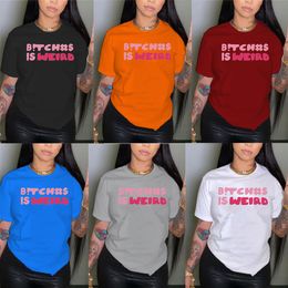 2022 Womens T-Shirt Short Sleeve Crew Neck Top Letter Printing Bulk Items Wholesale Lots Y2k Pullover Fashion Casual K10567