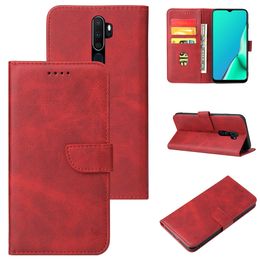 Magnetic Phone Cases For OPPO FIND X5 Realme C35 C31 C30 C20 C12 C15 9 Q3 GT NEO 3 Pro Wallet Leather PU TPU Case with Card Slots