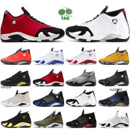 2023 classic 14s Jumpman Basketball Shoes Mens Trainers 14 University Gold Gym Red Bred Toe Candy Cane Thunder Utility Black outdoor sport JORDON JERDON