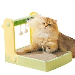 Cat Toys 3 In 1 Scratching Pad Durable Fun Pet Toy Protect Your Furniture Interactive Training For