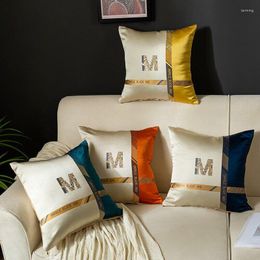 Pillow 1 Pieces High Precision Cover 45x45cm/18x18inch Pillowcases For Pillows Decorative Living Room Embroidered S