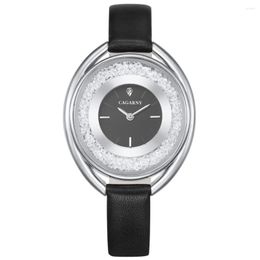 Bilek saatleri Cagarny 2022 En İyi Marka Saatleri Kadınlar Giyin Lady Bilezik İzle Kuvars Moda Kristal Montre Femme Relogio Feminino