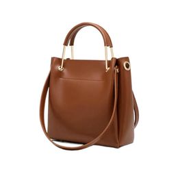 NOVAS BACA DE ombro de moda retro cl￡ssica Mulheres Cadeia Bolsa Crossbody Bolsa Carta de couro genu￭no HBP Boletas 6688