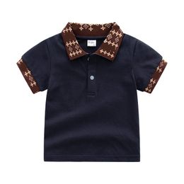 Boys Polo Tshirt Summer Cotton Formal Toddler Tops Children Shirt Kids Clothes