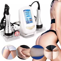 Face Care Devices 3 In 1 40K Cavitation Machine Ultrasonic Body Slimming Beauty Machine Lipo Mini RF Fat Burning Face Care Skin Tightening Device 221027