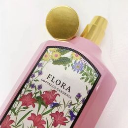 Flora Perfume 100ml Women Perfumes Eau De Parfum 3.3fl.oz Long Lasting Smell Blossom Fruit Flower EDT Lady Spray Fragrance Cologne Fast Ship