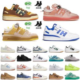 Schuhe Herren Sports Forum Low Running Orbit Grey Wheat Bad Bunny Pink Easter Egg Dipped Solar Pink Yoyogi Park Buckle Brown Damen Sneakers Trainer