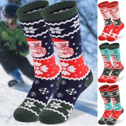 Sports Socks Winter Children's Warm Thickened Ski Outdoor Hiking Breathable Stockings Snowboarding Climbing Soft Thermal