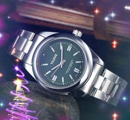 Couple Mens Womens Quartz Battery Movement Watch 41mm Stainless Steel Belt Bracelet Colourful Dial Lovers Wristwatches Favourite Christmas gift