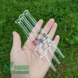 Small Quartz Nectar Collector Dab Smoking Mini Straw Straw Stick with a Coloured Terp Pill Pearl Inside for Cooler and Smoother Hits YAREONE Wholesale