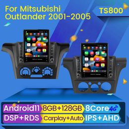 Car dvd Radio Video Stereo Player for Mitsubishi Outlander 1 2001 - 2008 Autoradio Android Auto Carplay Navigation GPS BT Head Unit