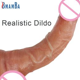 Beauty Items Skin Soft Silicone Realistic Dildo Big Huge Male Artificial Penis with Suction Cup Anal Plug Dildos for Women Adult sexy Toy Dick
