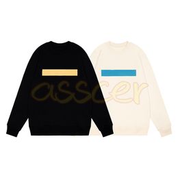 Men Womens Casual Sweatshirts Designer Mens Stripe Letter Printing Hoodies Couples Streetwear Clothing Asian Size XS-L