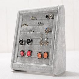 Jewelry Pouches Earrings Holder Display Stand For Dresser Decoration