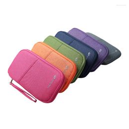 Storage Bags Men Multipurpose Women's Wallets Documents Organiser Packages Travel Passport Holders Cover Commercial Bank Cards Badges