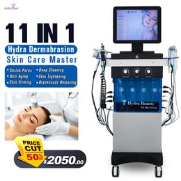 Up grade Hydrodermabrasion Machine Microdermabrasion Aqua Peeling Vacuum Face Pore Cleaning Skin Rejuvenation Water Oxygen Jet Beauty Equipment